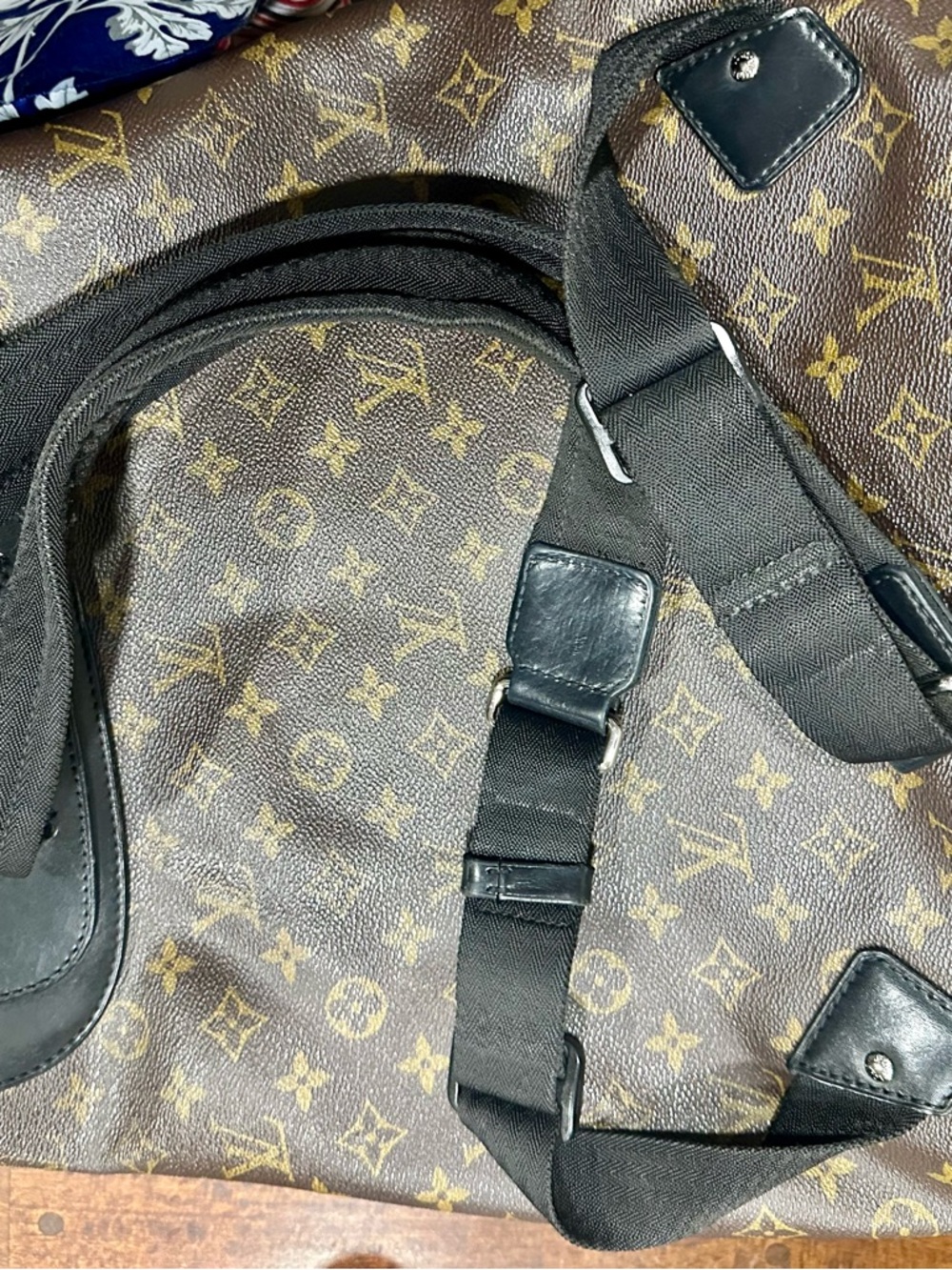 Pre-owned Louis Vuitton Monogram Canvas Macassar Palk Backpack - Picture 2 of 9